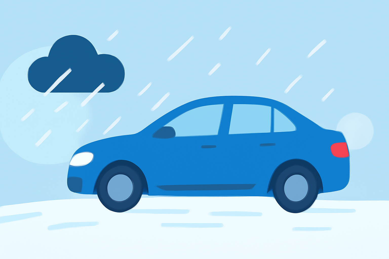 How to Safely Navigate Sleet Conditions While Driving