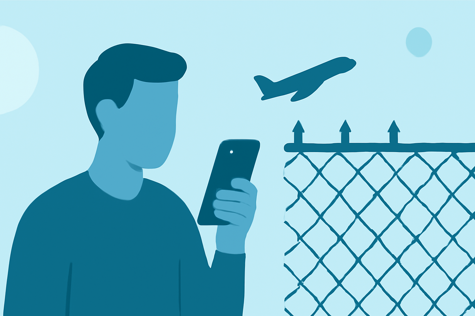 Maximize Your Airport Fence Spotting Experience with Mobile Clips