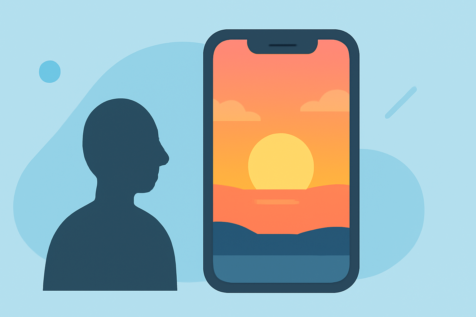 Enhancing Sunset Photos Captured Through Your Window on iPhone