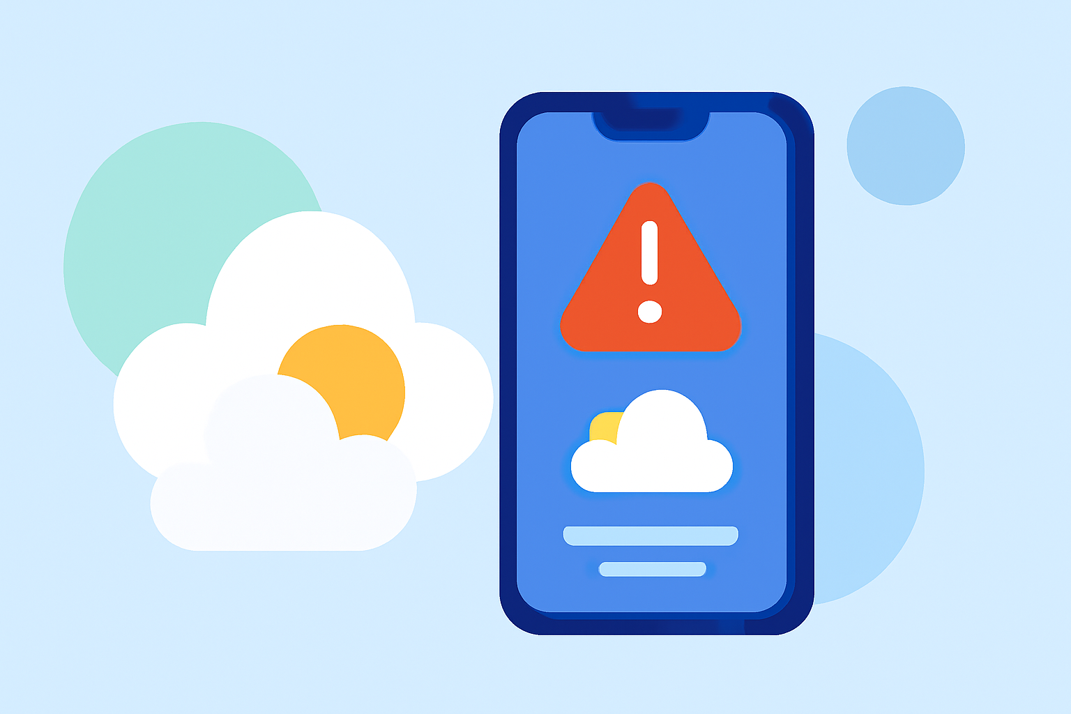 Travel-Day Weather Alerts Cheat Sheet on Android
