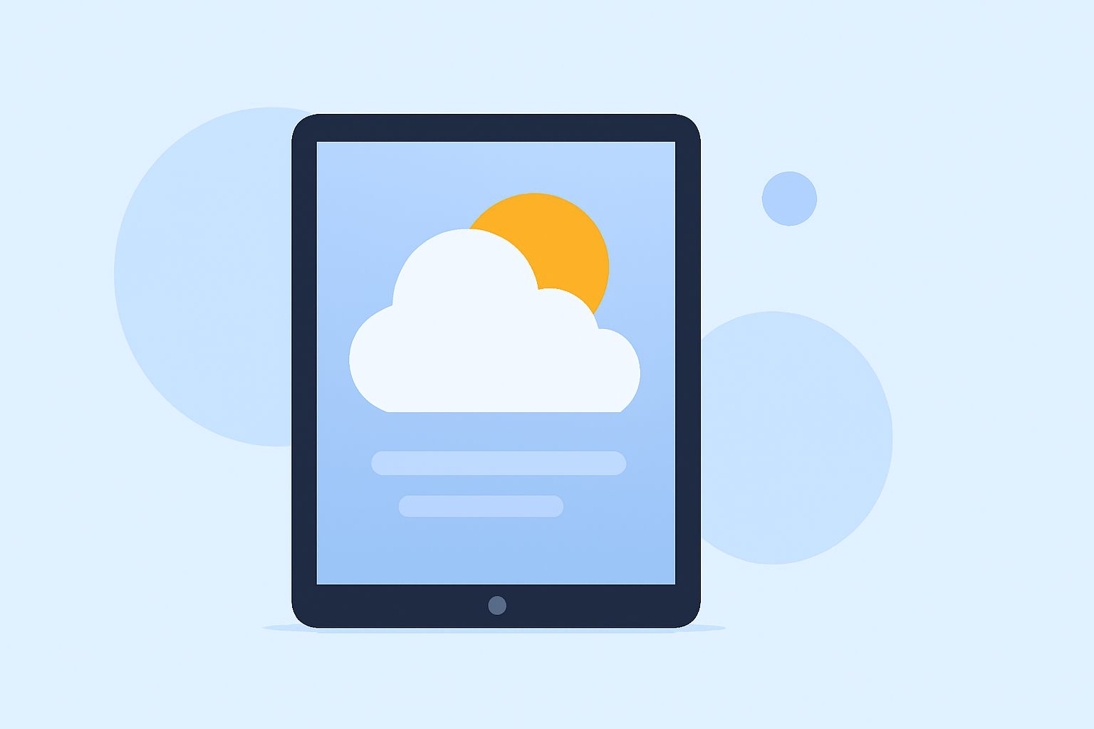 How to Check the Morning Weather on Your iPad