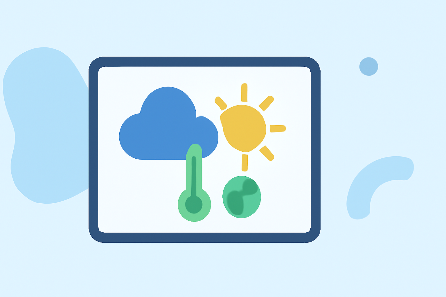 Climate vs Weather Basics for Beginners on iPad