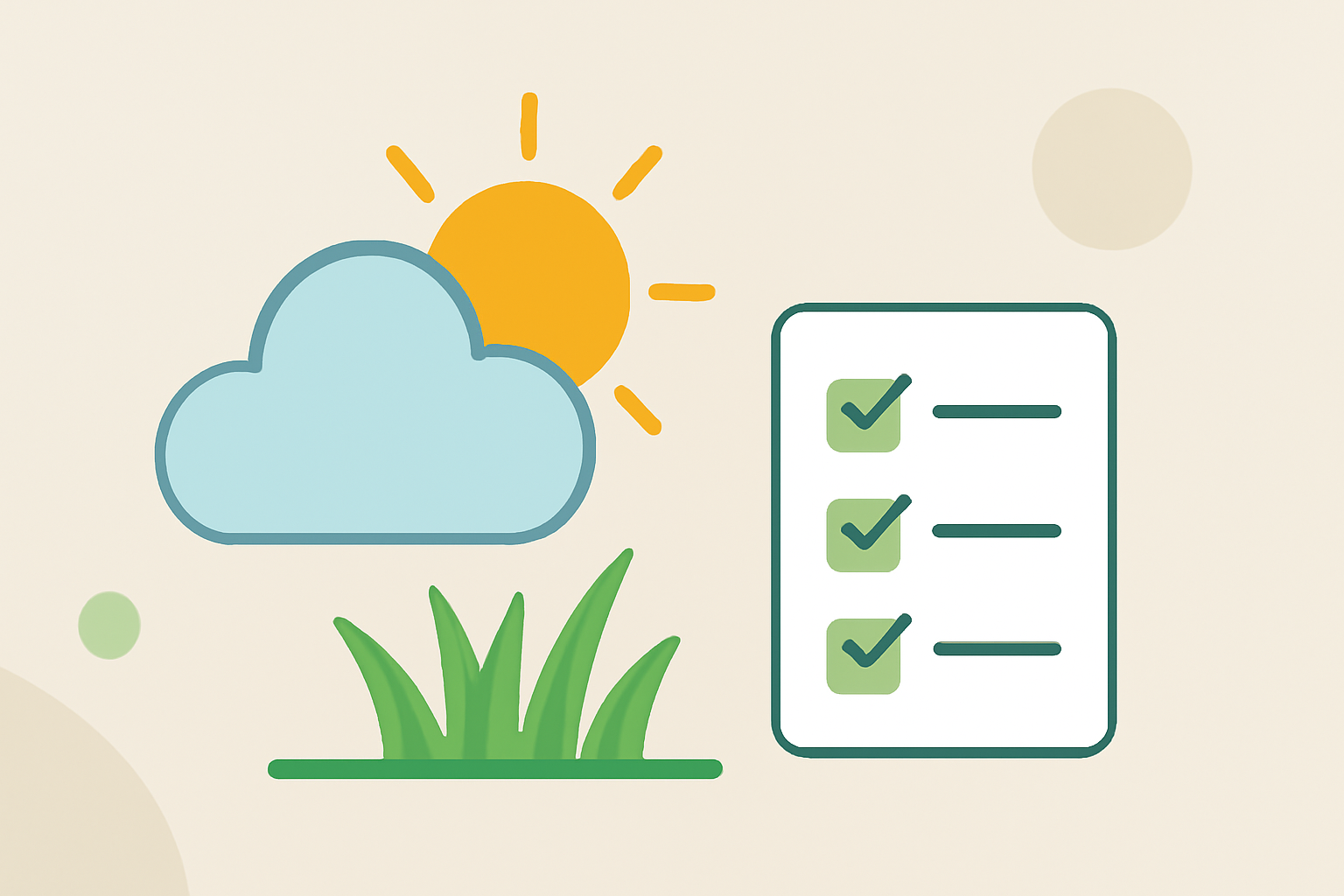 Weather for Grass Cutting: Your Essential Checklist