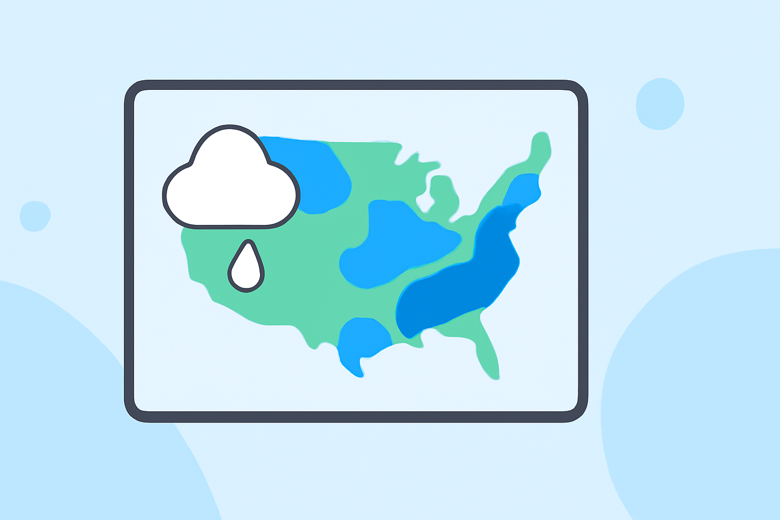 Easy Precipitation Maps for Outdoor Enthusiasts in the United States