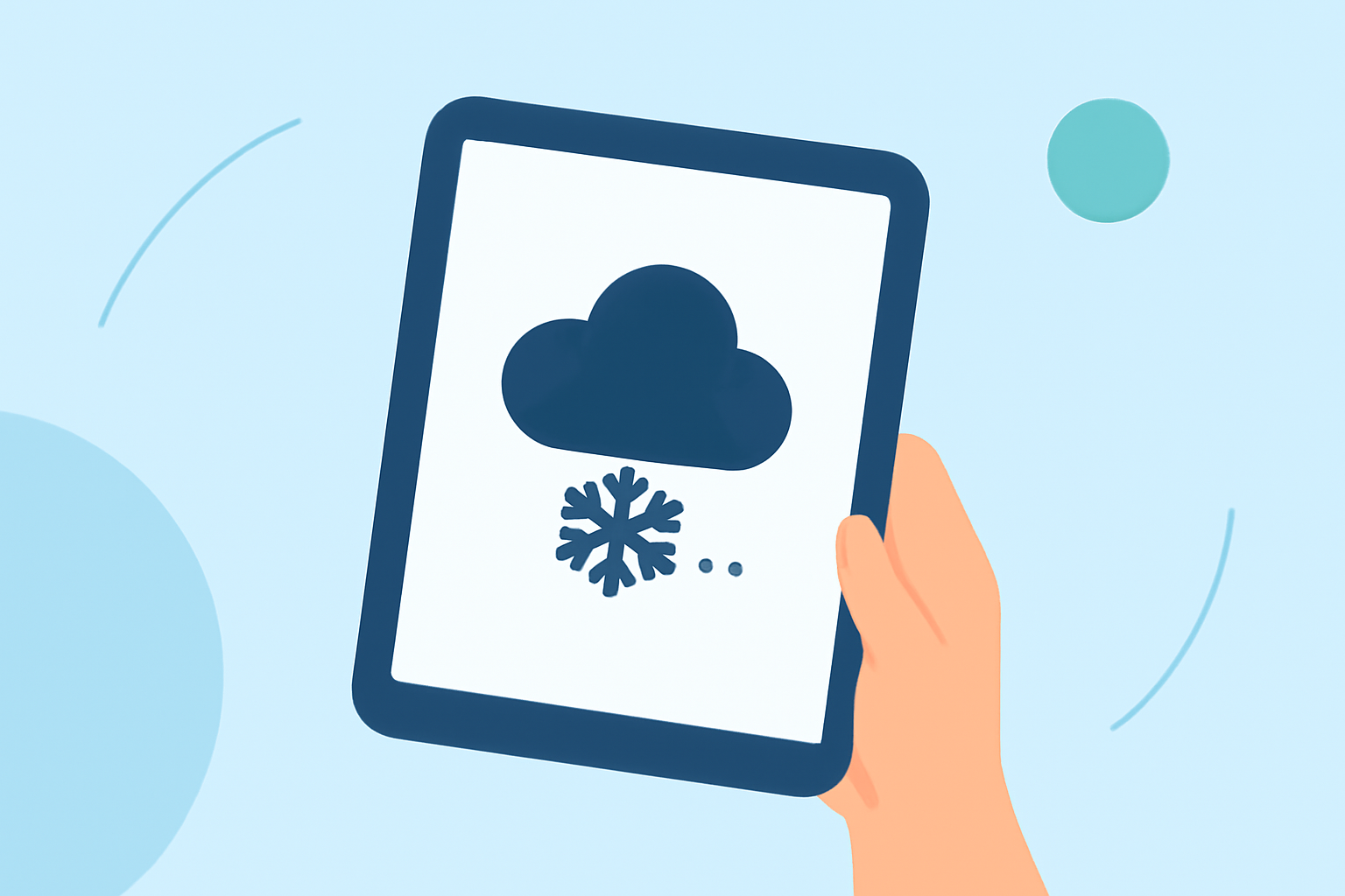 Snow Forecasts: Mistakes to Avoid on a Tablet