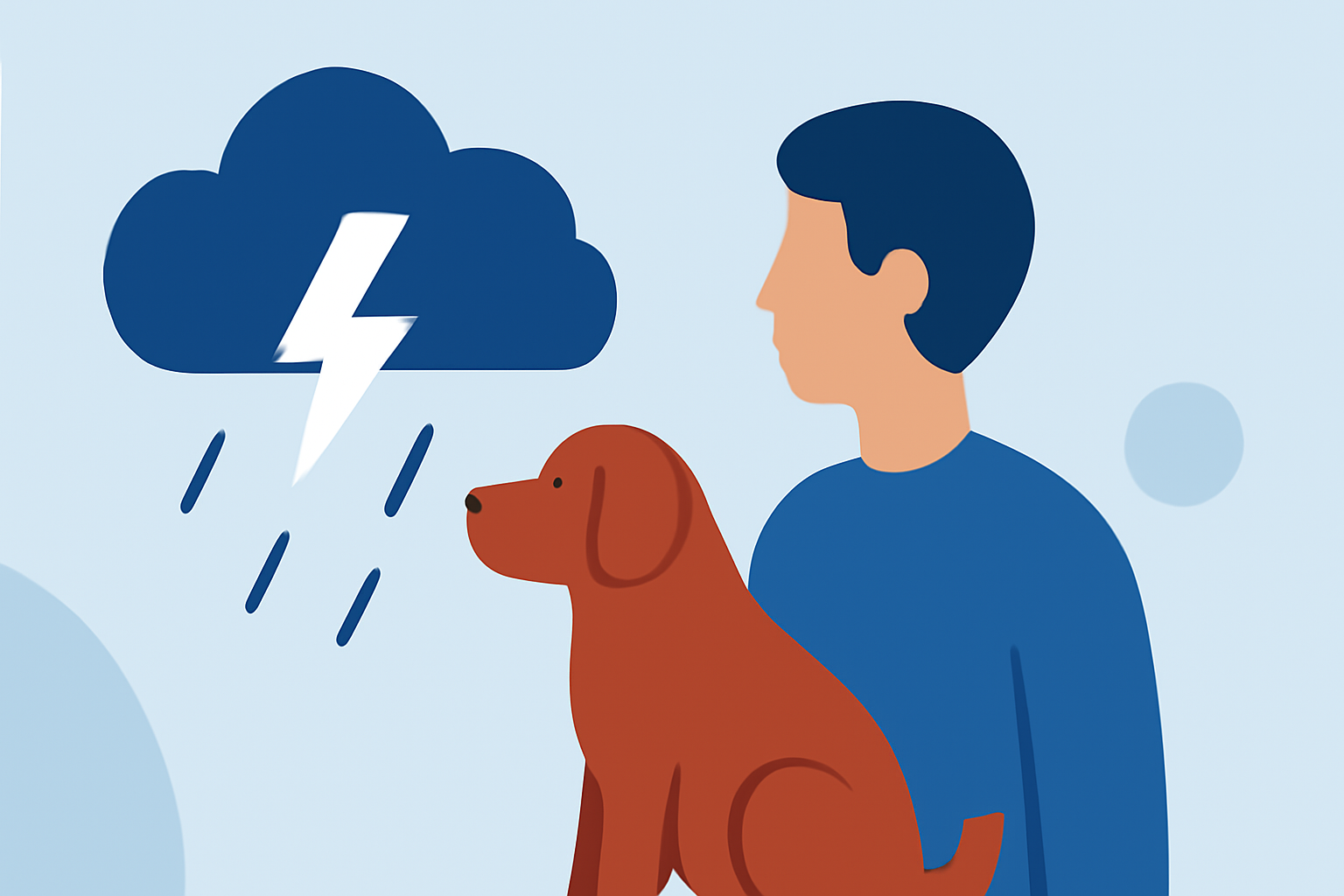 Thunderstorm Safety Basics for Pet Owners