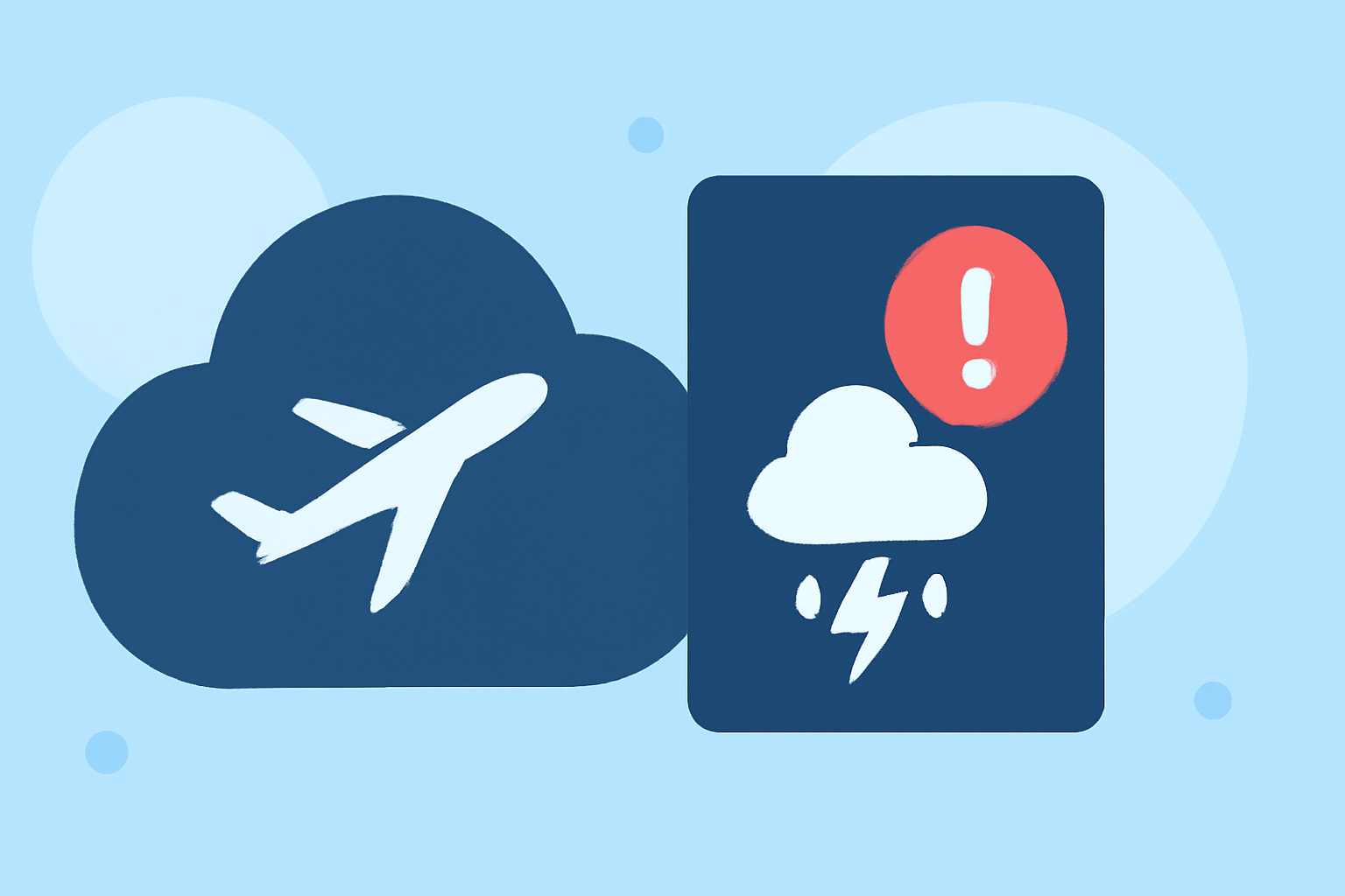 Understanding How Weather Causes Flight Delays in International Travel