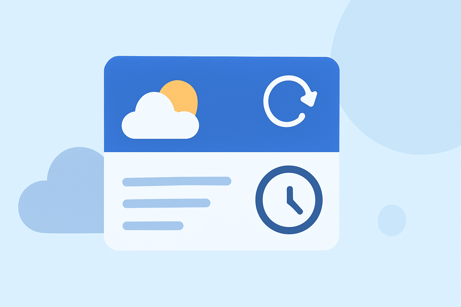 An Introduction to Weather Widget Refresh Rates