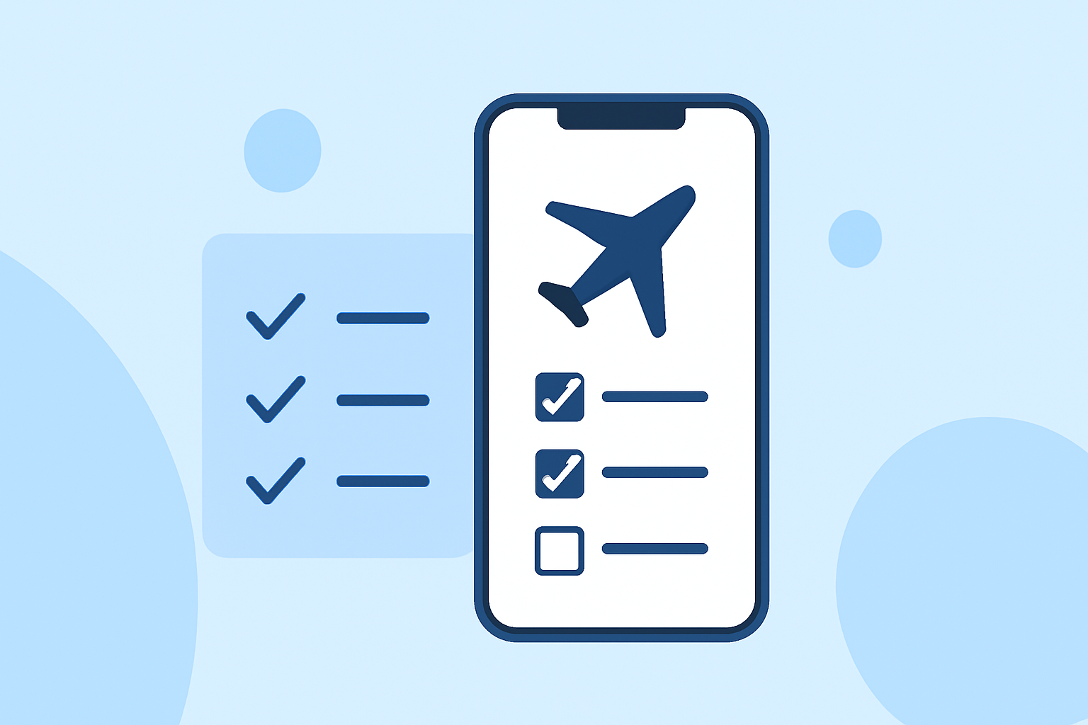 Crafting Your Flight Route Reveal Edits Checklist on iPhone