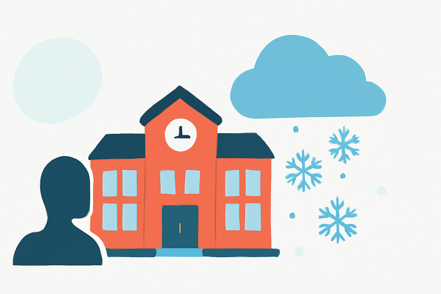 Understanding School-Day Air Quality During Winter Storms
