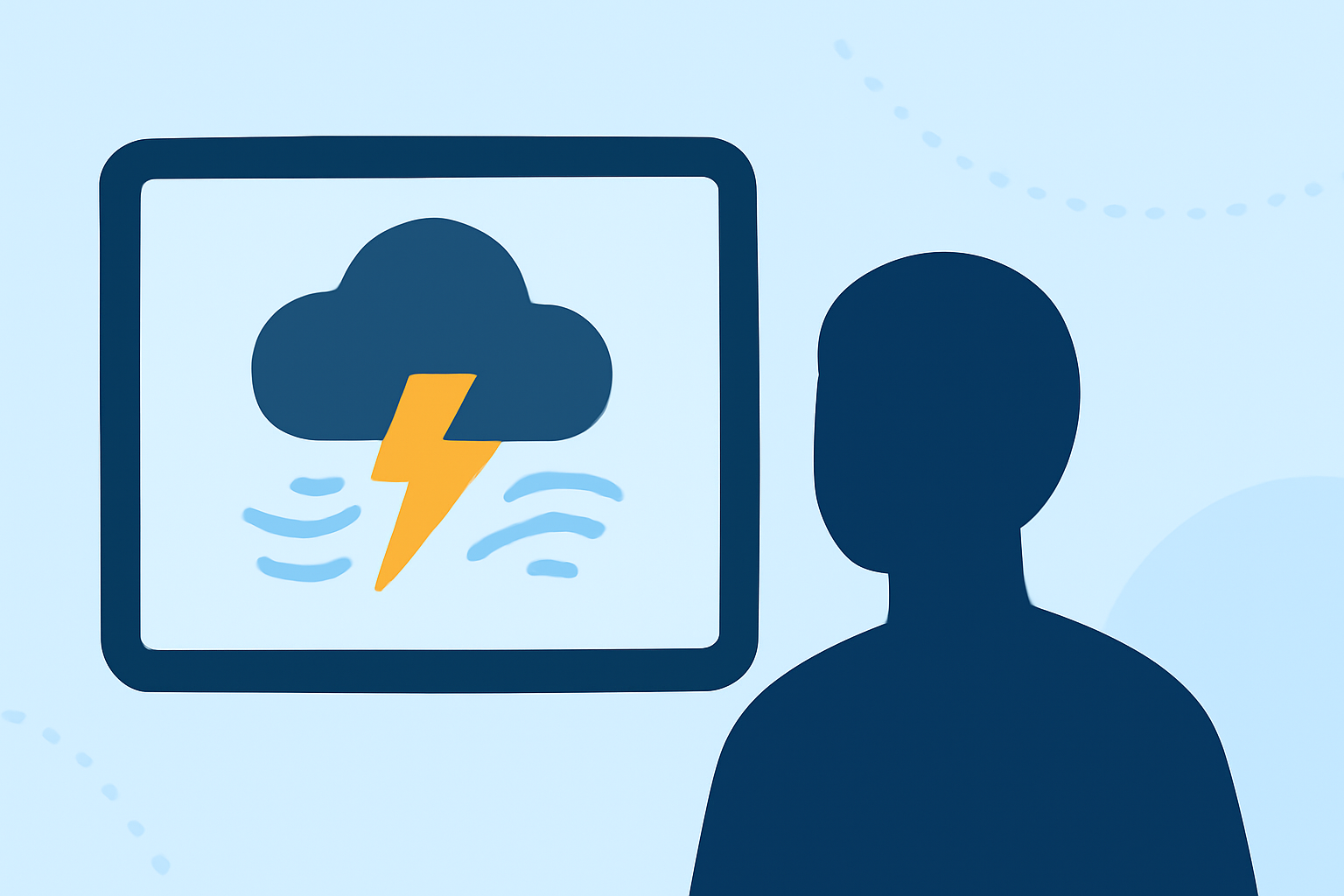 Understanding Turbulence Near Thunderstorms: A Beginner's Guide for iPad Users