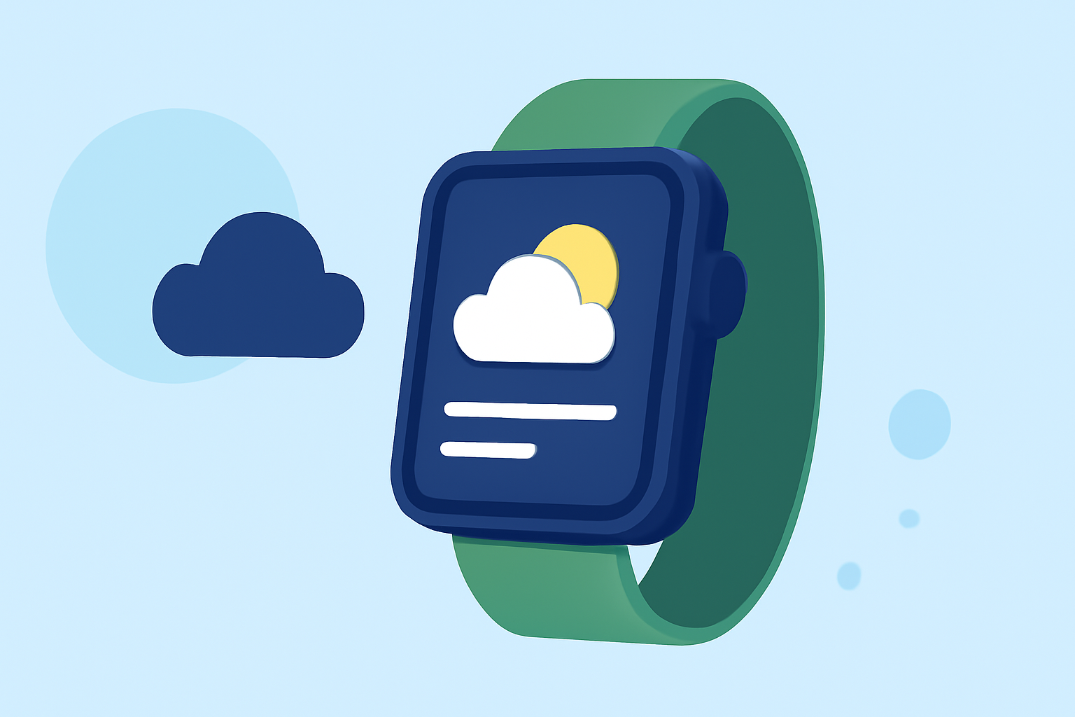 Weather Tips for Outdoor Laundry on Wear OS