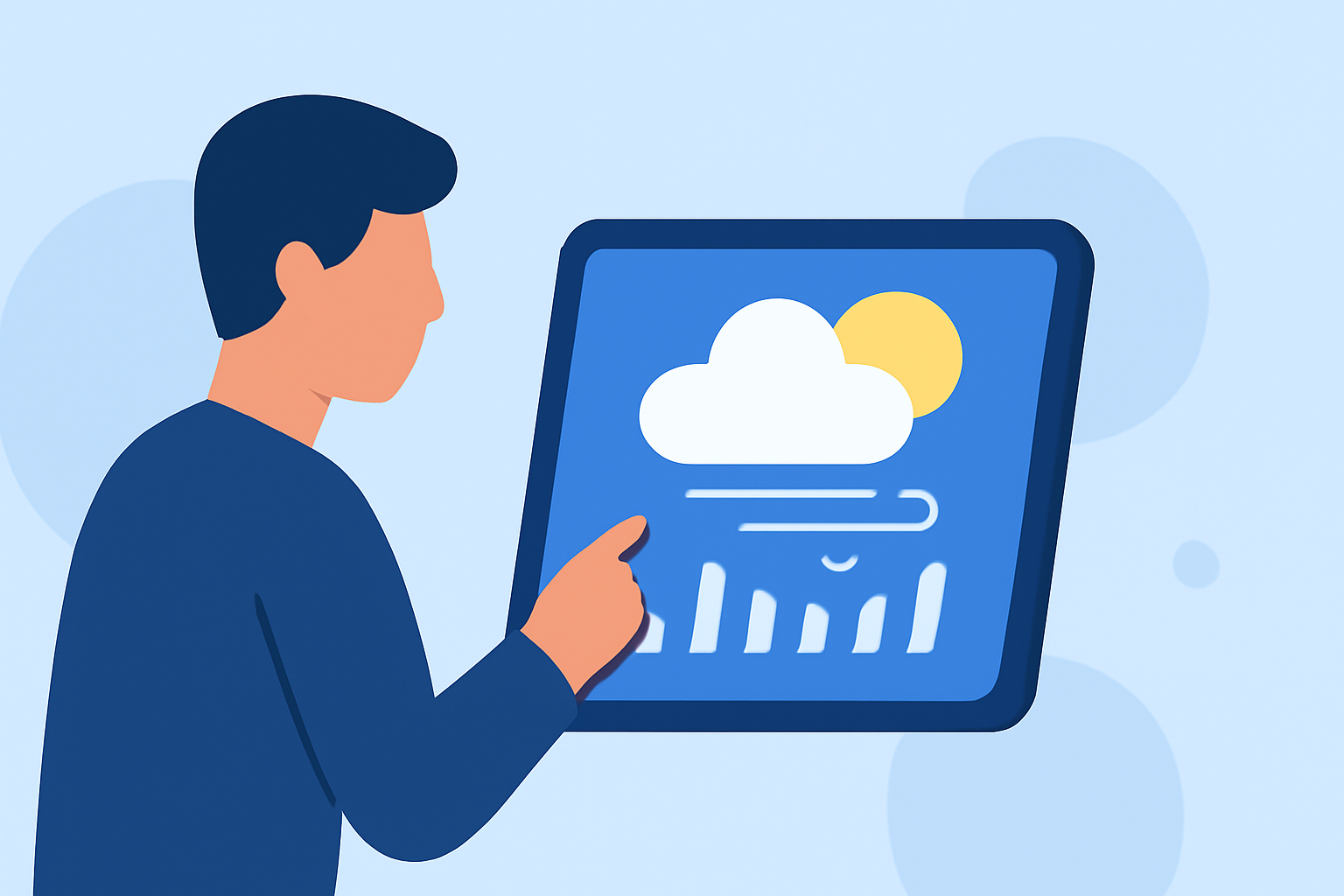Exploring Long-Range Weather Forecasts on Your iPad