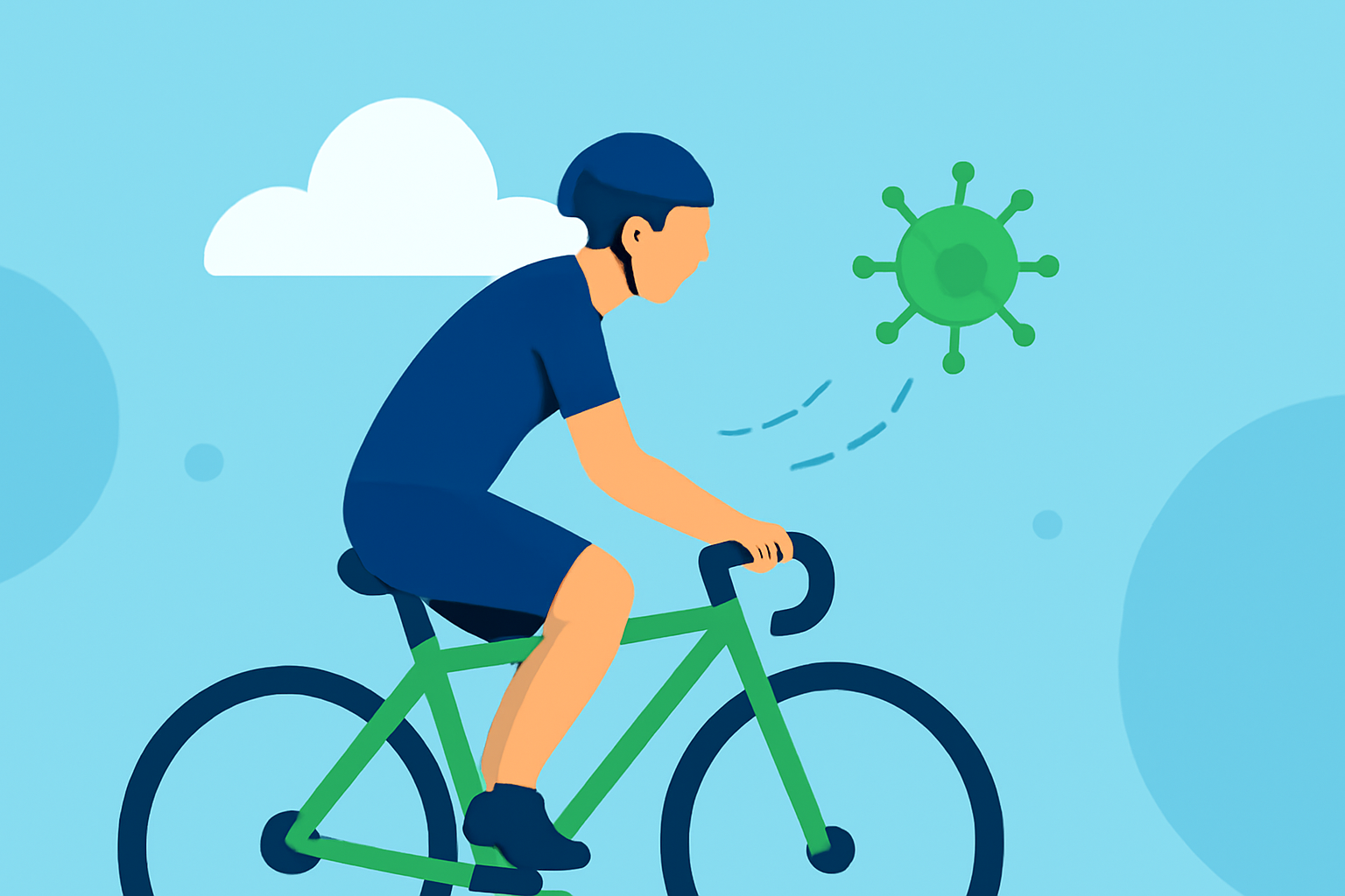 Optimal Weather Conditions for Outdoor Cycling During Pollen Season