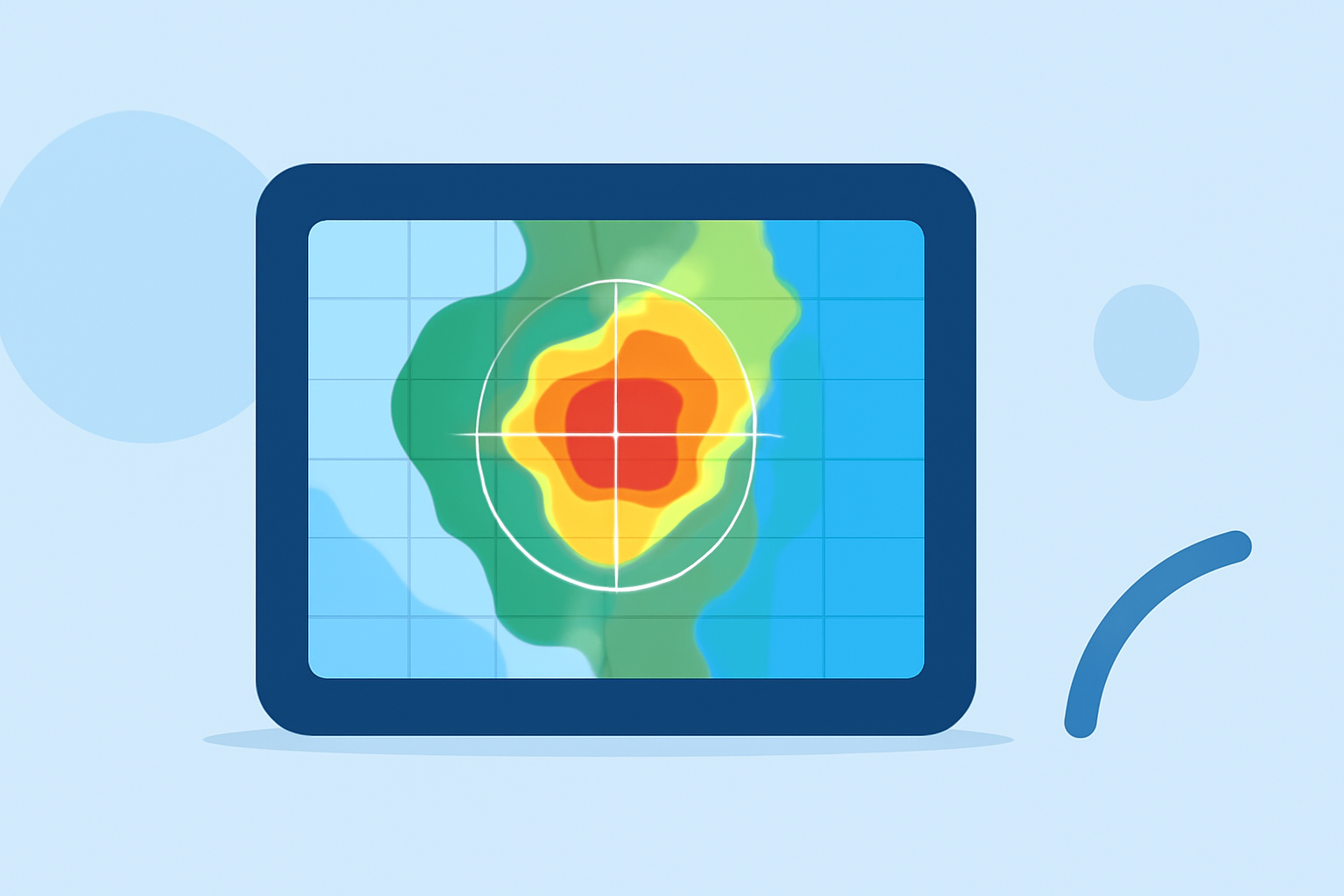 Understanding Base Reflectivity Maps on Smart Displays