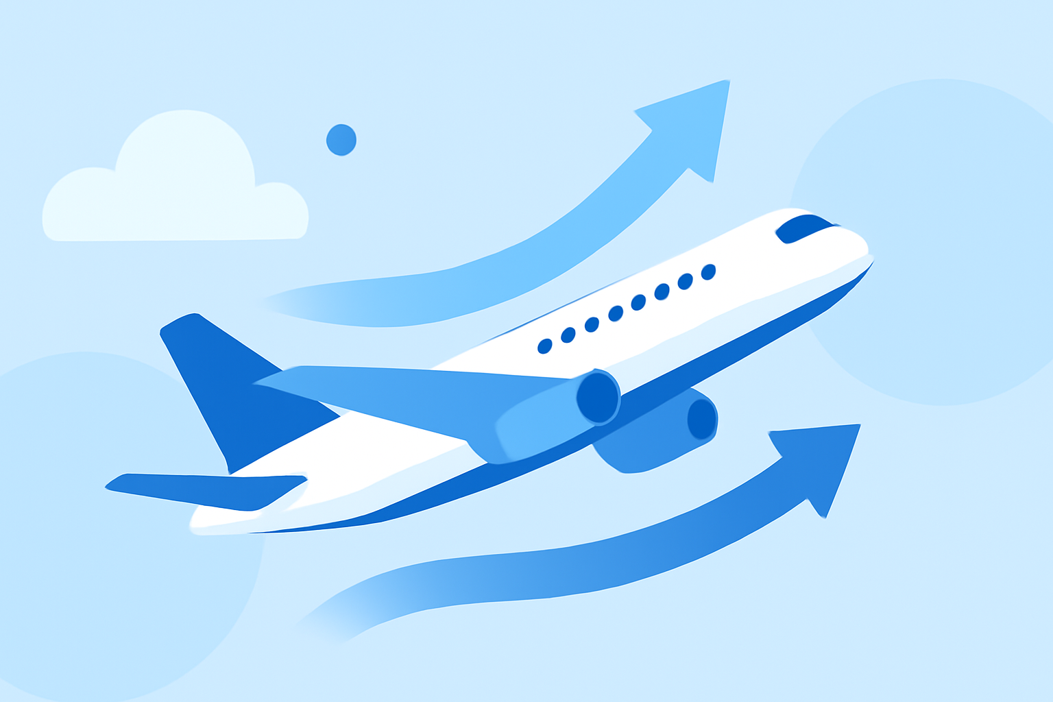 Optimizing Flight Plans with Jet Streams and Tailwinds
