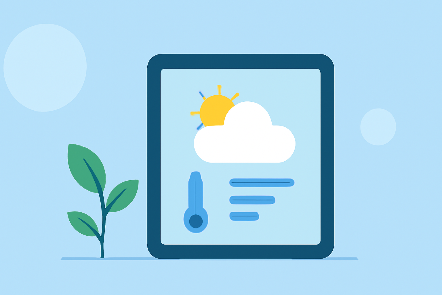 Essential Weather Apps for Gardening Beginners on iPad