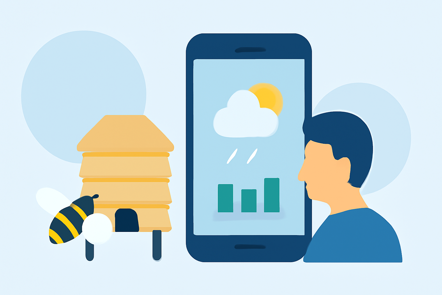 Optimizing Beekeeping with Weather Insights on Android