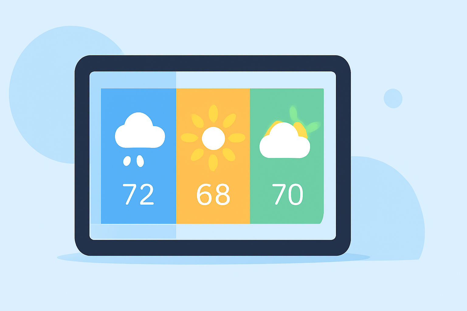 Exploring Weather Widget Color Themes Tricks on Tablets