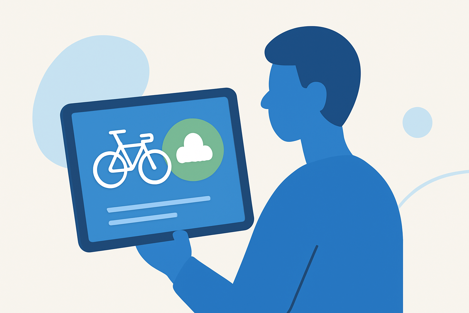 Getting Started with Cycling Air Quality on iPad