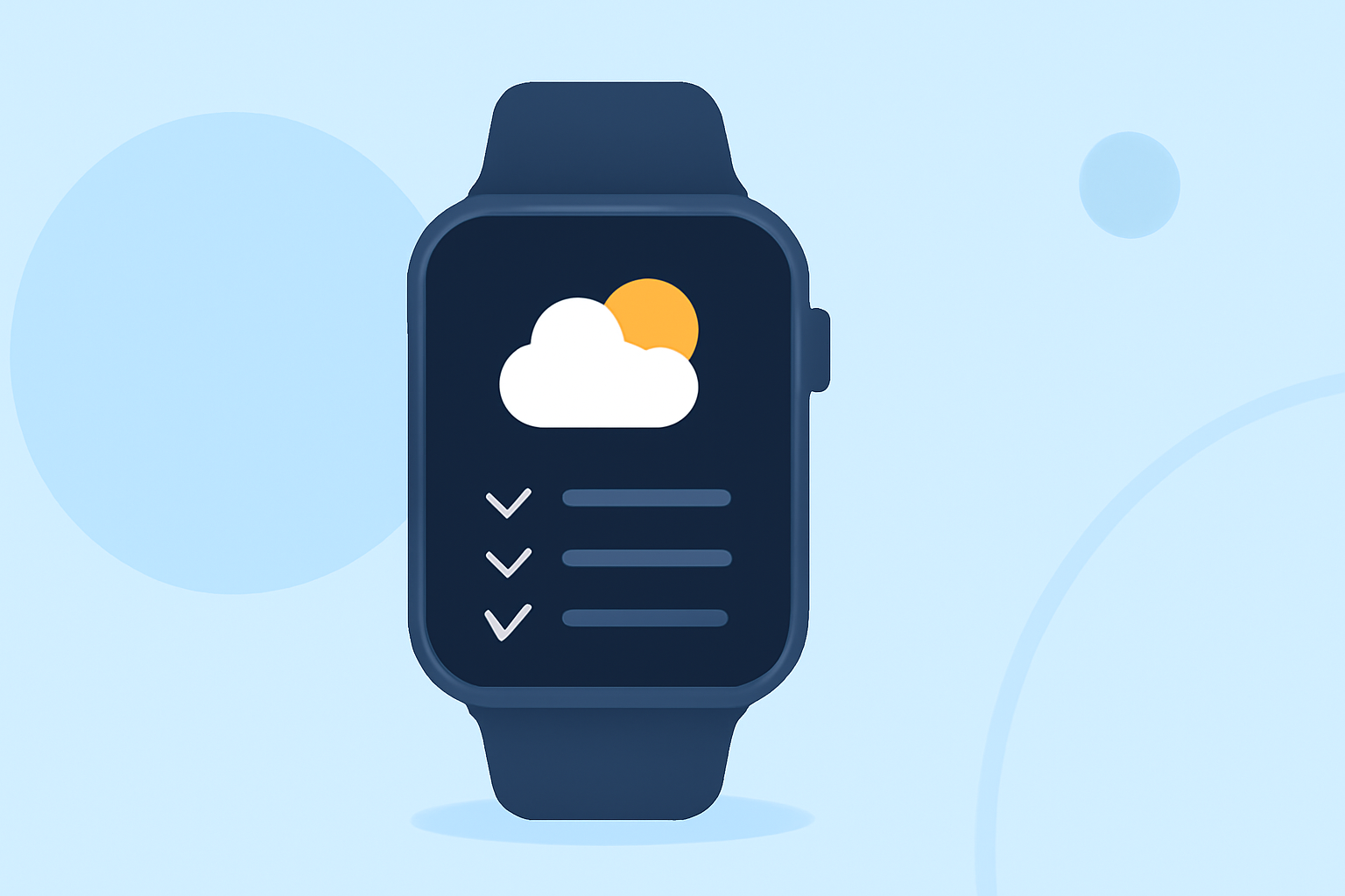 Weather-Aware To-Do Lists Basics on Apple Watch