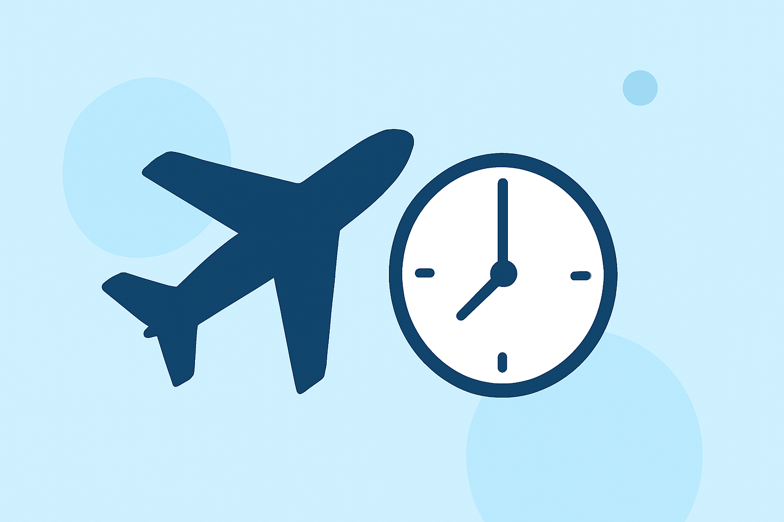 An Introduction to the Smoothest Times to Fly Ahead of Time