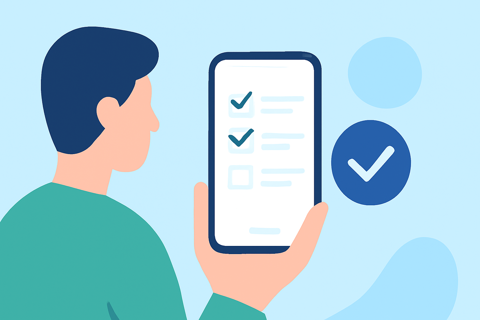 Creating a Destination Arrival Video Checklist on Your Phone