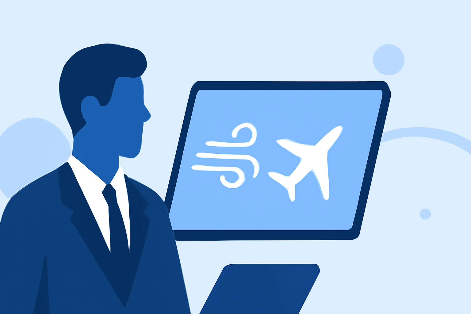Ensuring Smooth Business Travel: Managing Wind Conditions at Airports