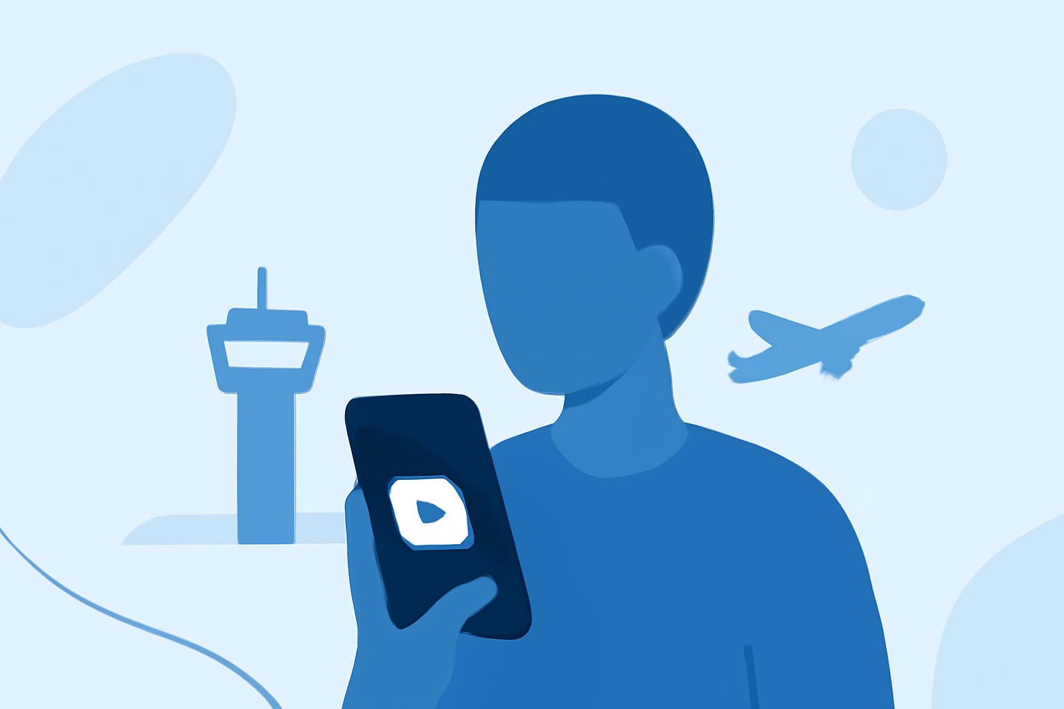Creating Airport People-Watching Clips on iPhone