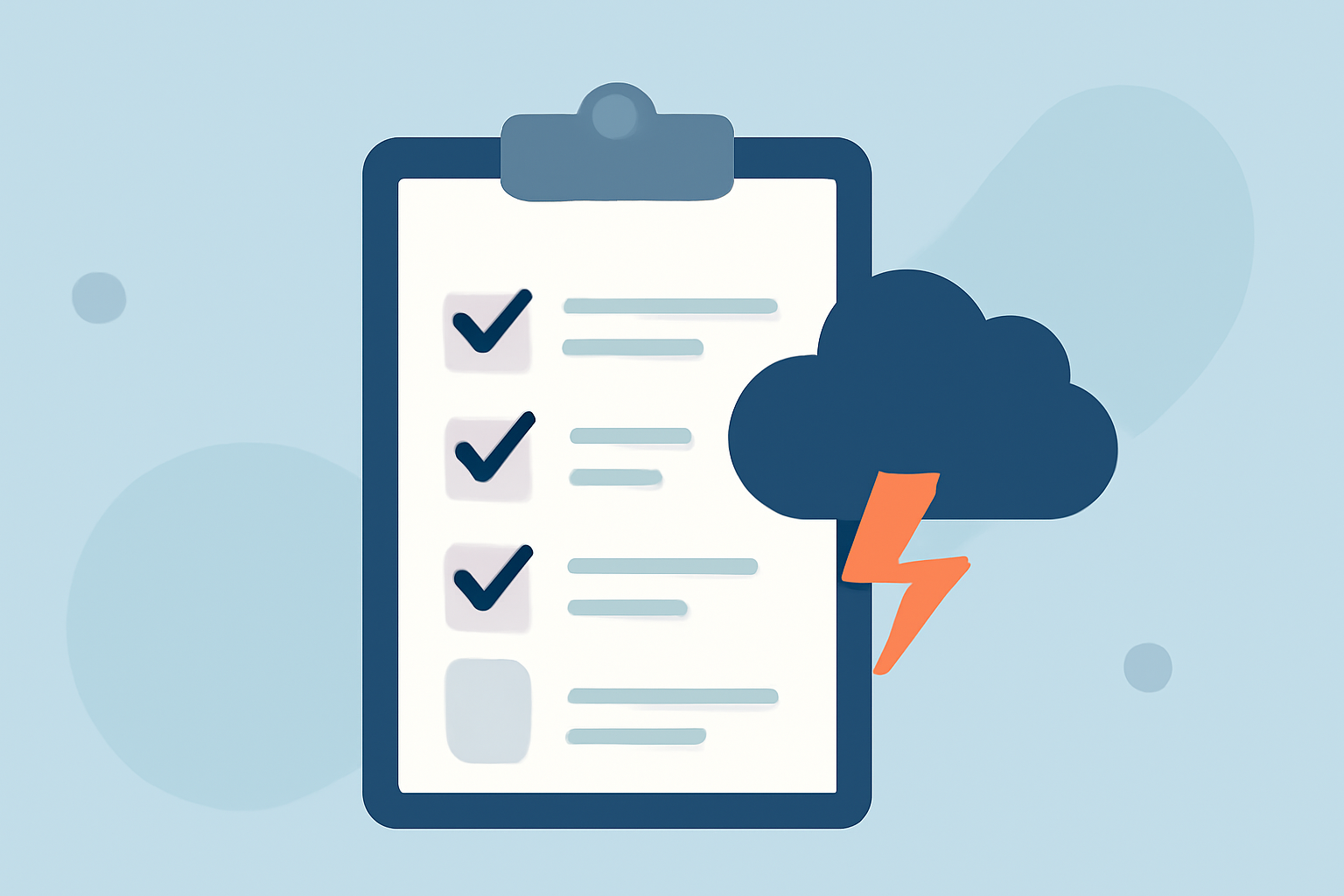 Creating an Alert Archive Checklist for Severe Weather