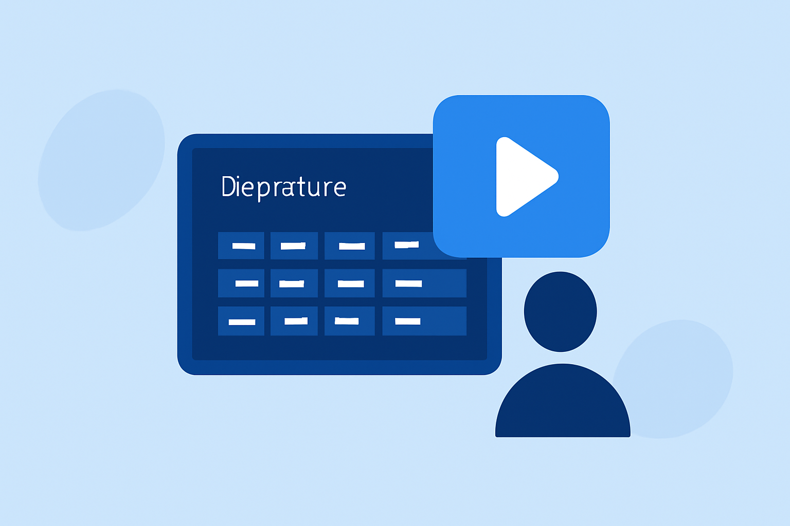 Common Departure Board Footage Edits Questions for TikTok
