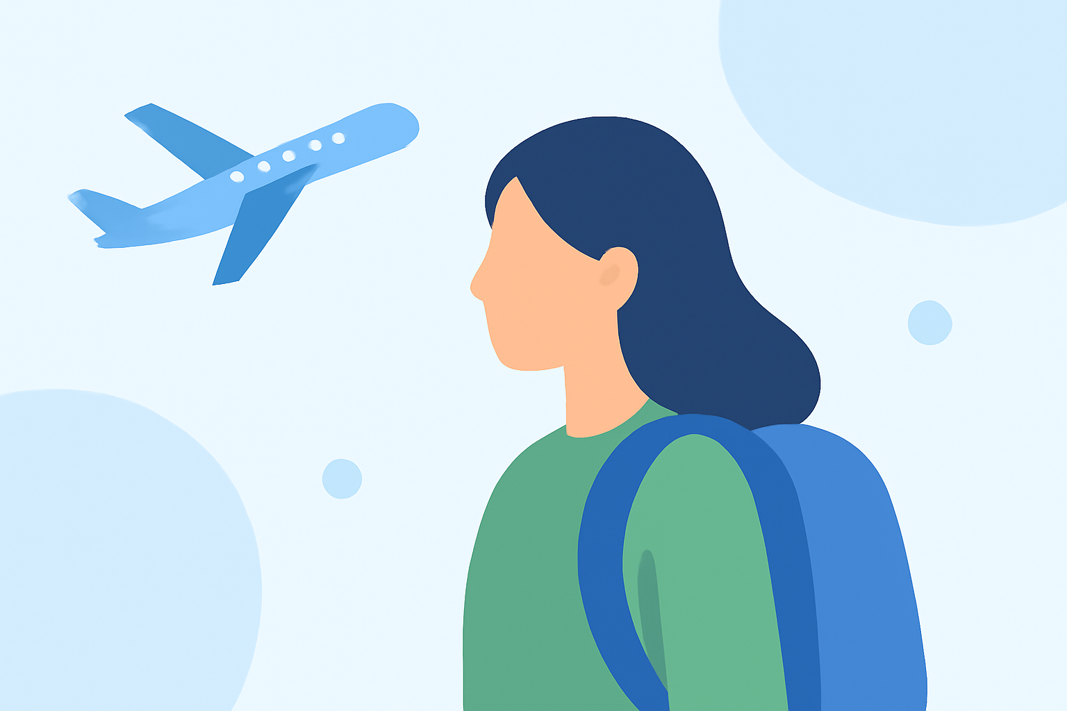 Spring Travel Weather Tips for First-Time Flyers