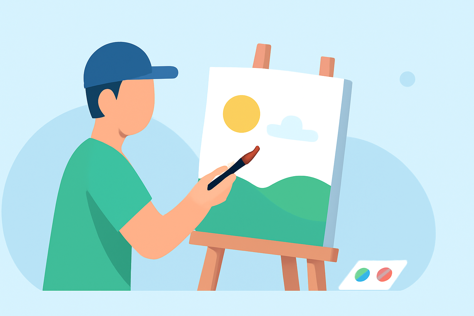 Optimal Weather Conditions for Outdoor Painting: A Beginner's Guide