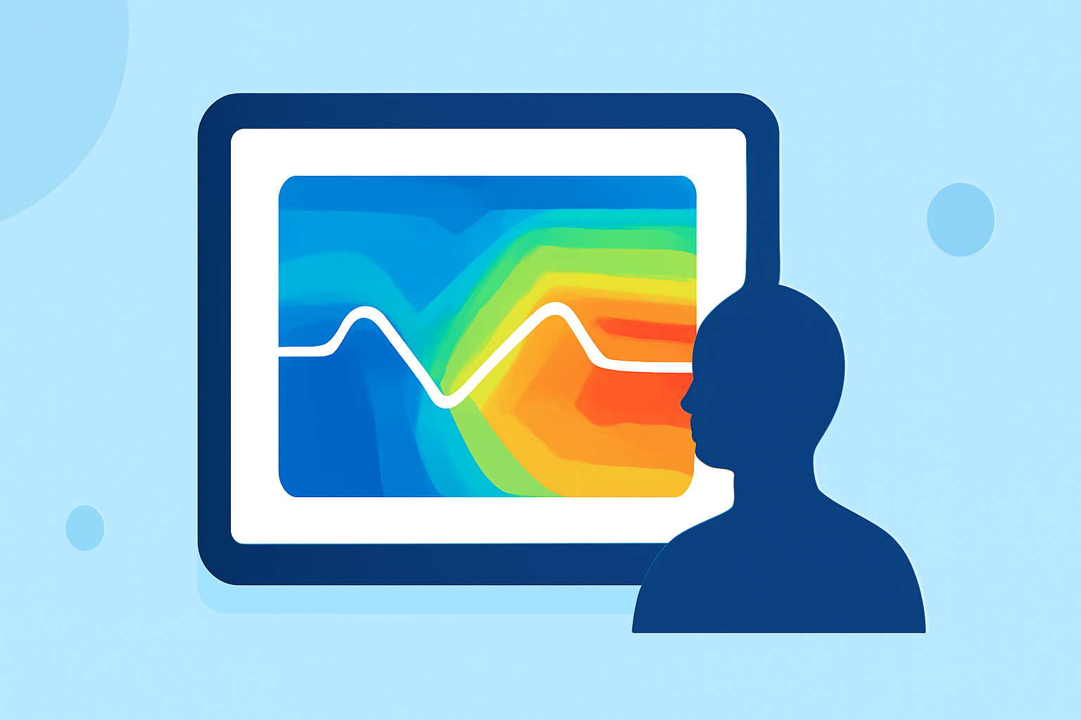 Understanding Doppler Velocity Maps on Tablets
