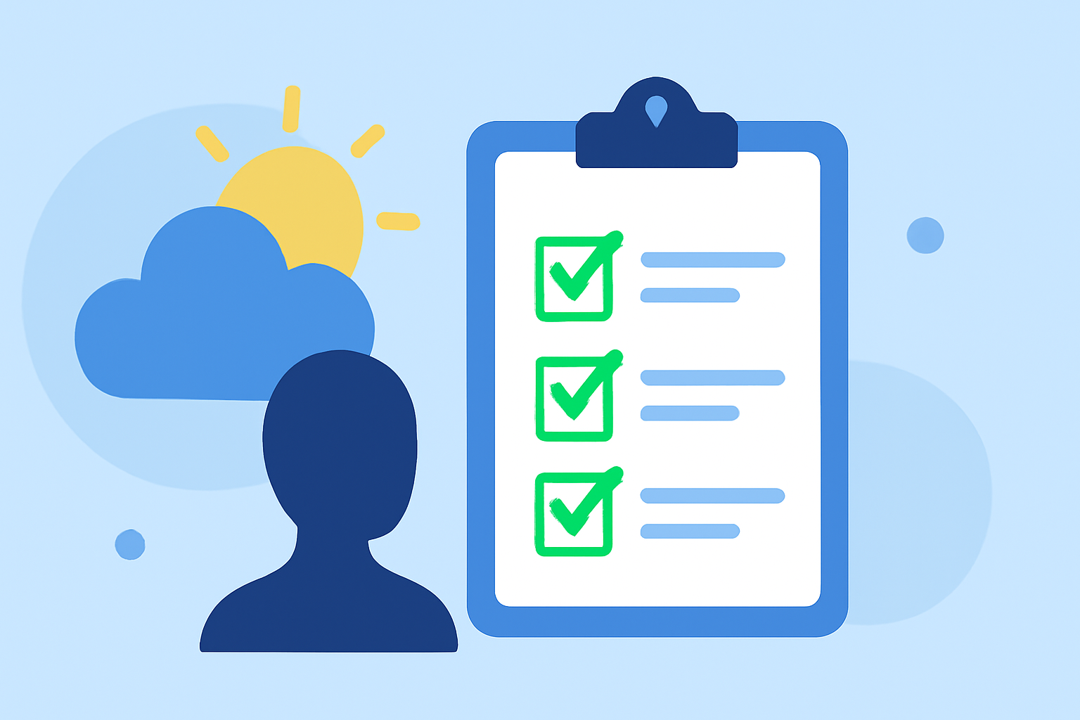 Your Essential Morning Weather Check Checklist