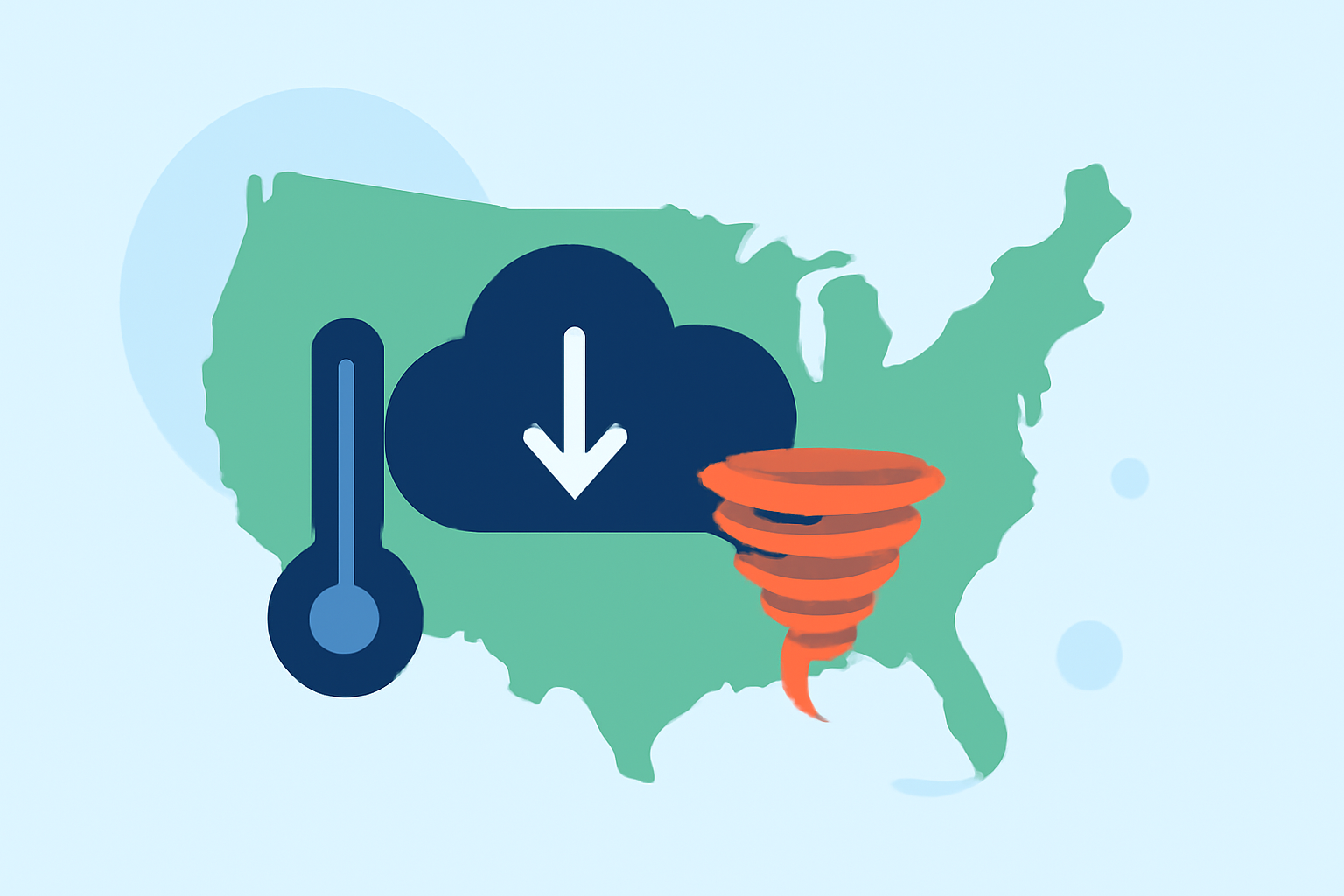 Understanding Regional Climate Trends During Severe Weather in the United States
