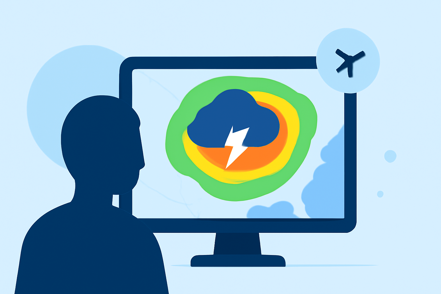 How to Monitor Real-Time Storm Impacts on Connecting Flights