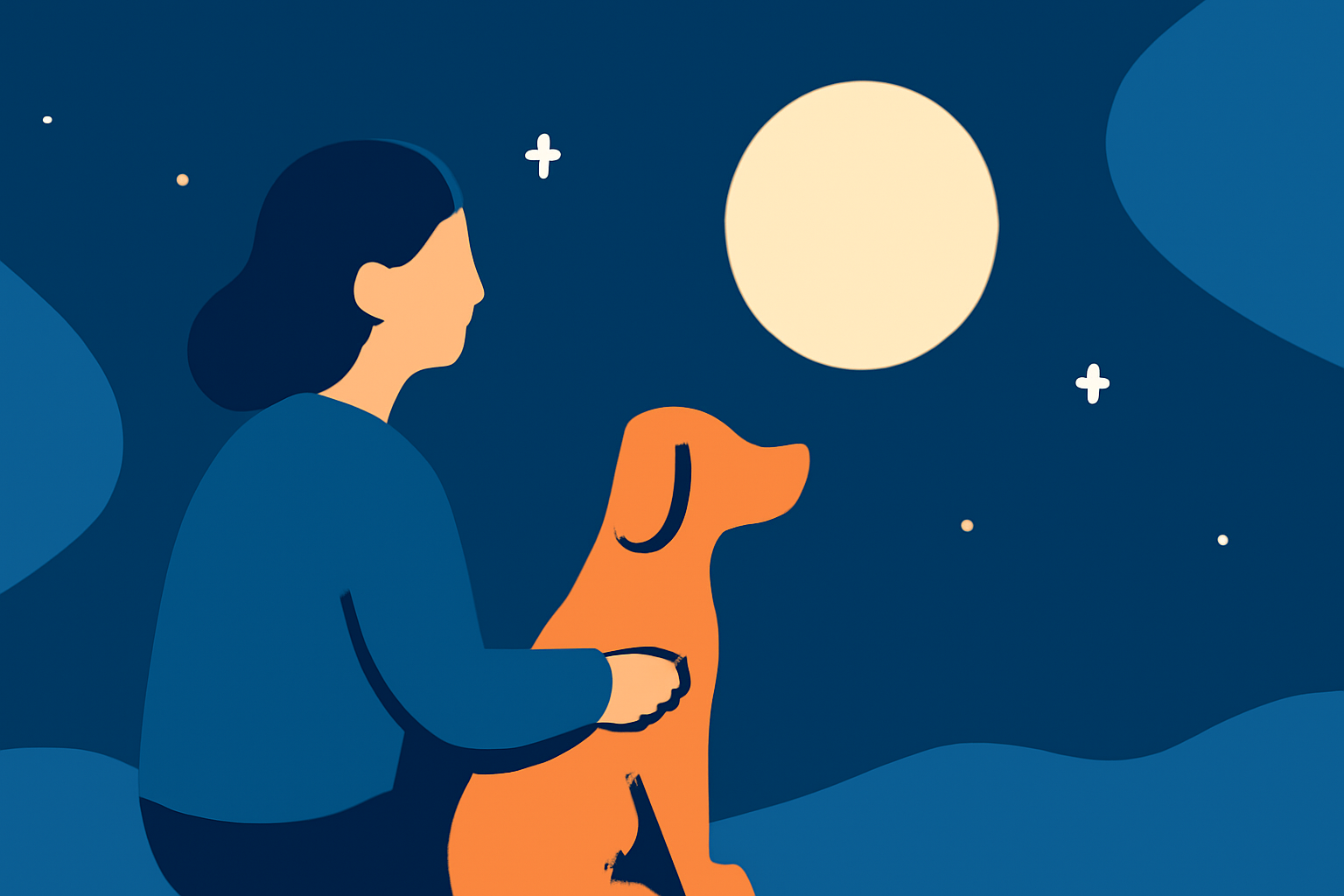 Stargazing with Pets: Optimal Weather Conditions and Considerations