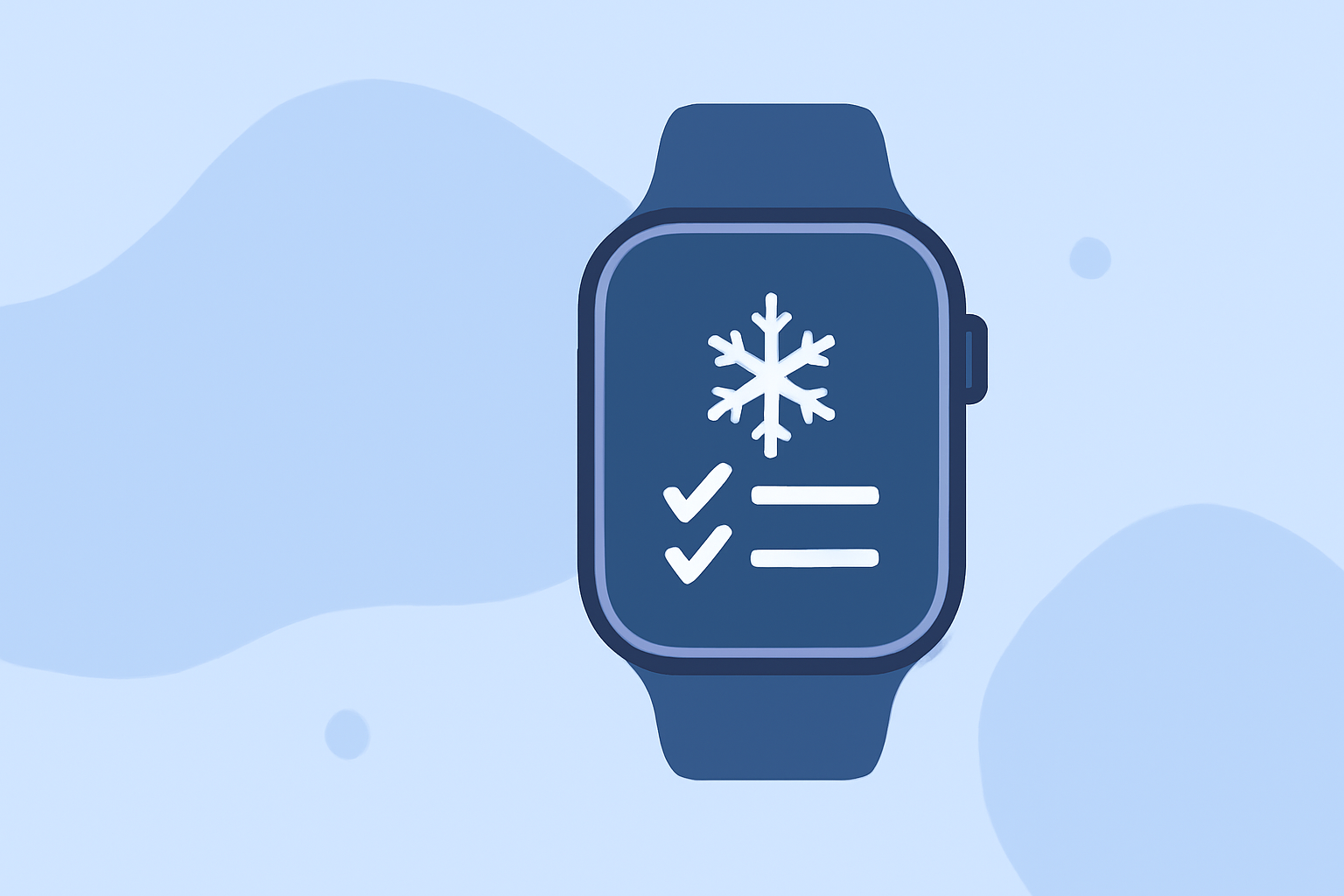 Snowstorm Preparation Checklist for Wear OS Users