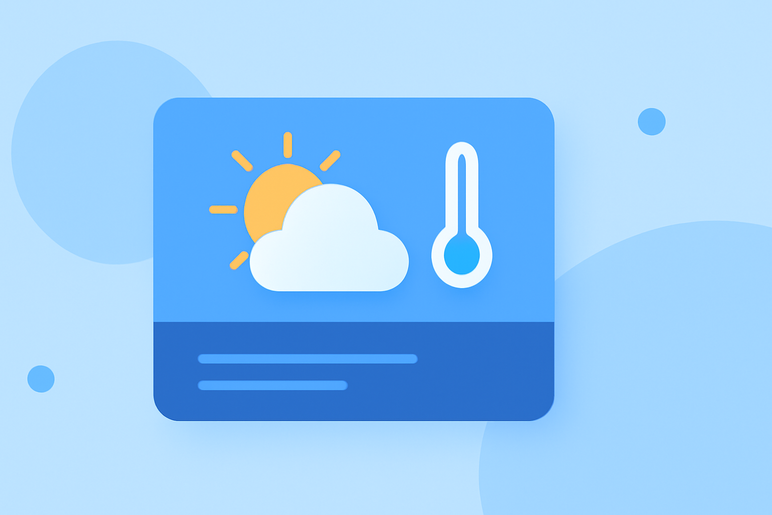 Comprehensive Guide to Weather Widget Data Choices