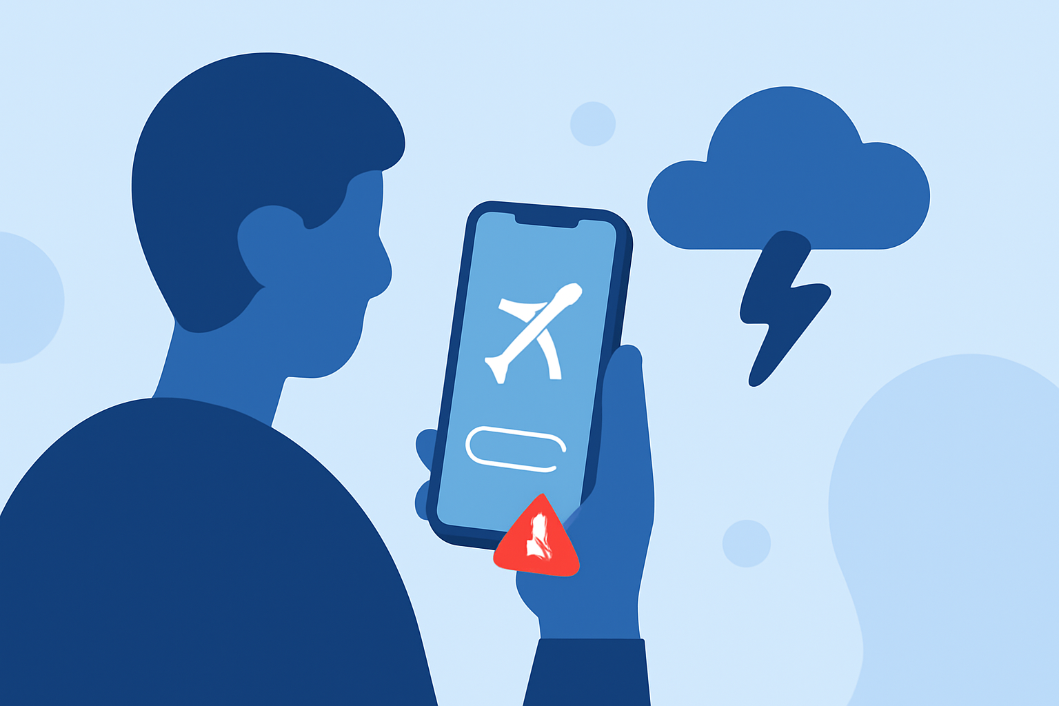 Managing Flight Rebooking During Storms on Your iPhone