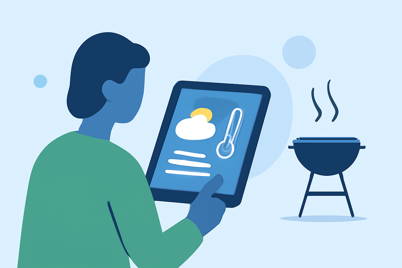 Weather for Outdoor Barbecue: A Beginner's Guide Using iPad