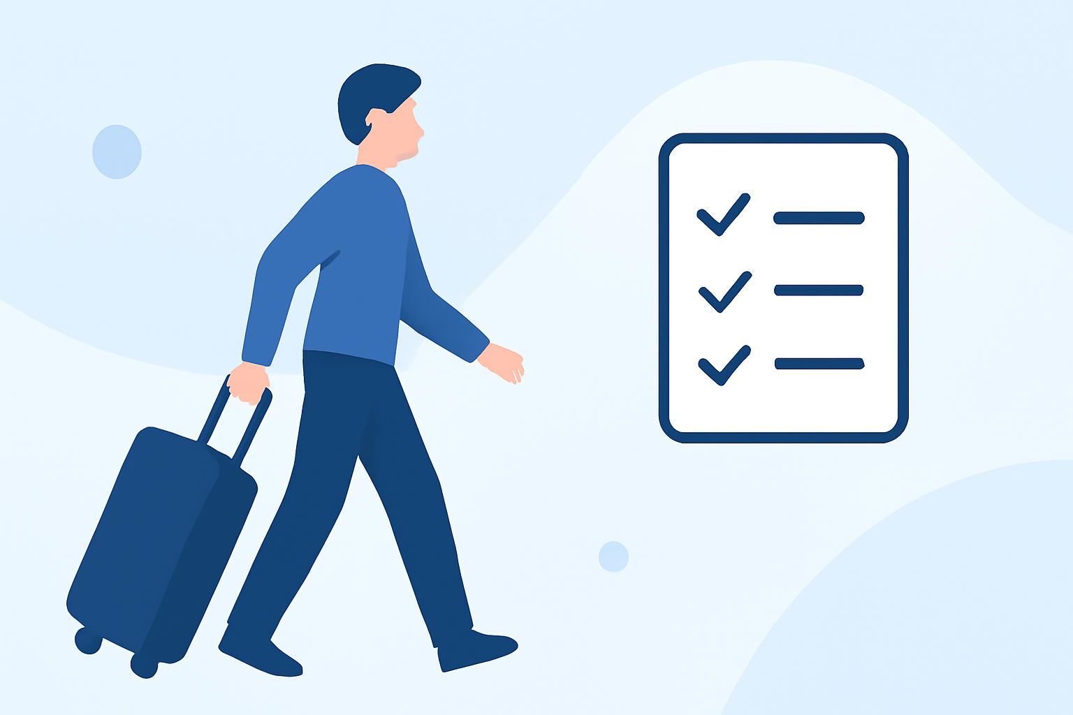 Airport Walking Shots Editing Checklist