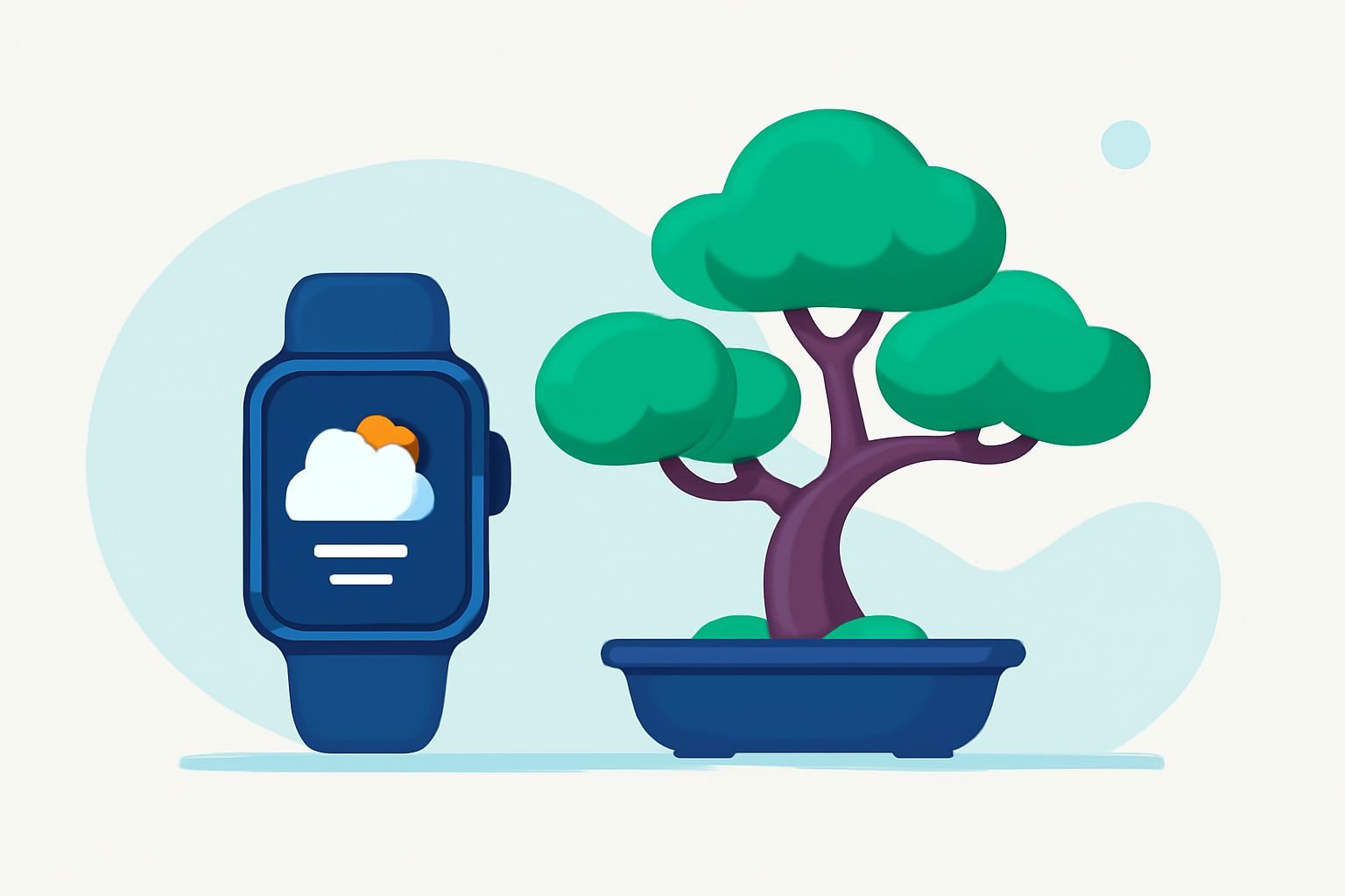 Optimizing Bonsai Care with Apple Watch Weather Features