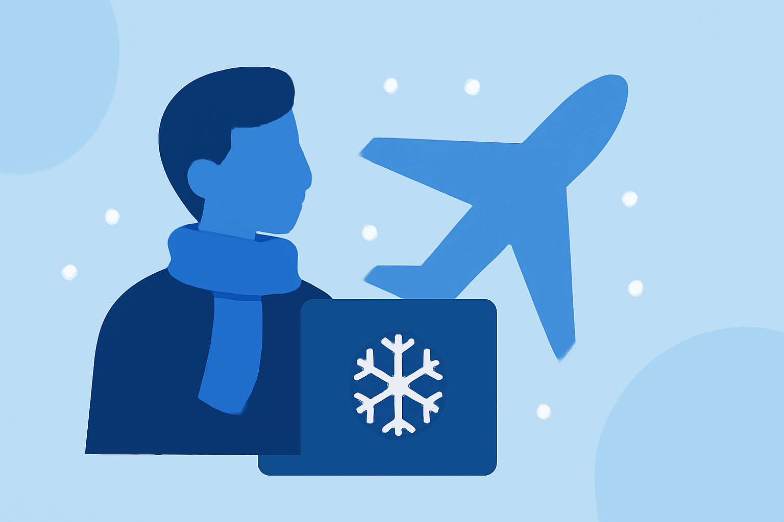 Navigating Snow-Related Flight Delays: A Beginner's Guide