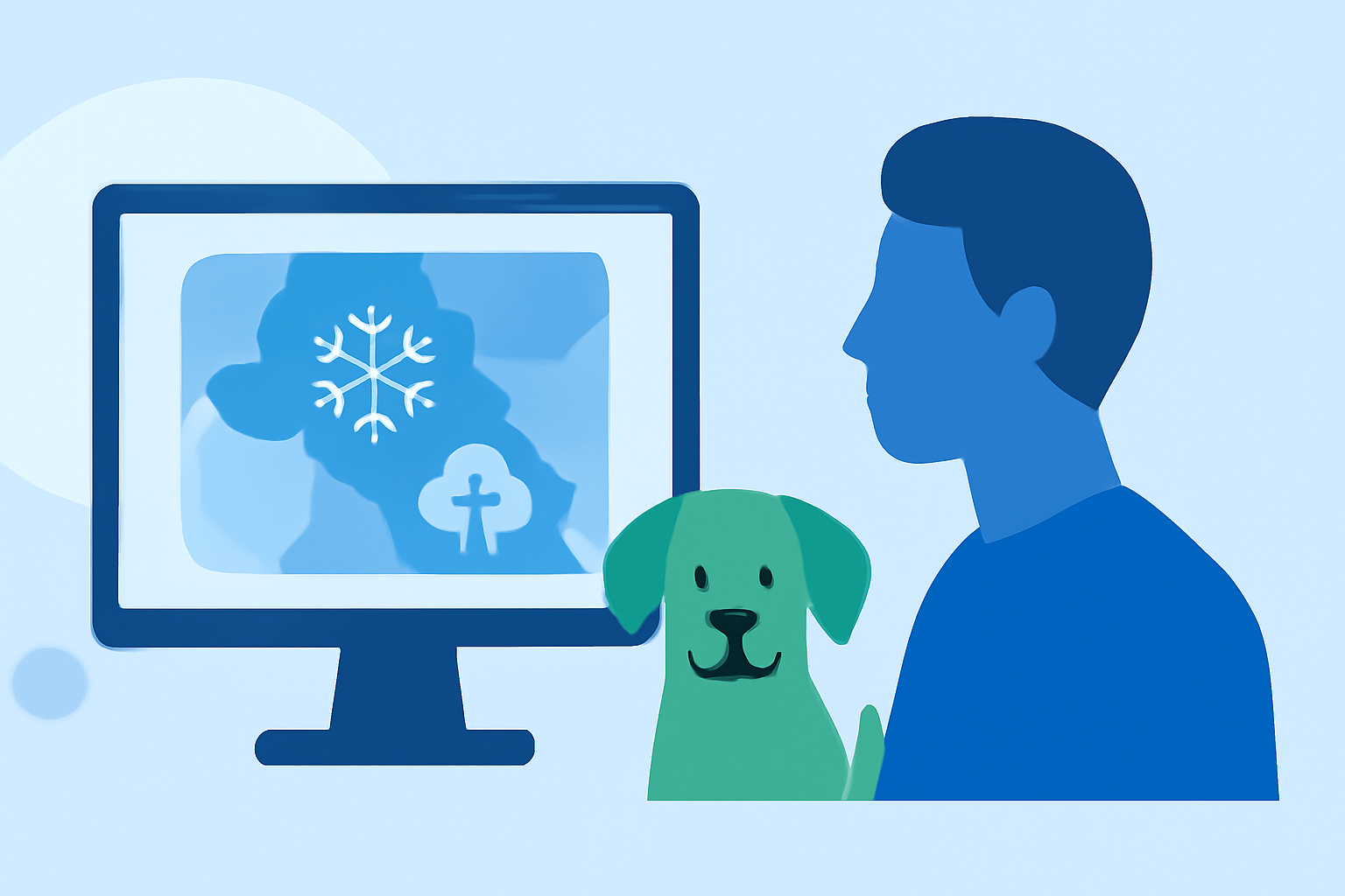 Understanding Snow Rate Maps for Pet Owners