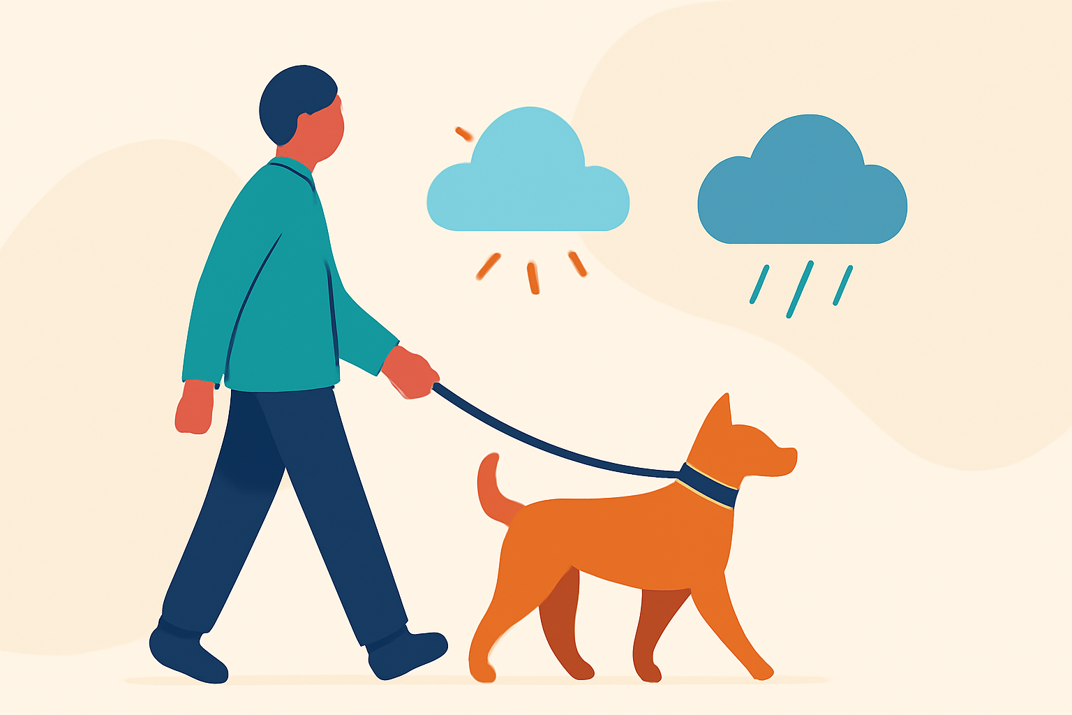 Safe Dog Walking: Understanding Weather Conditions During Workouts