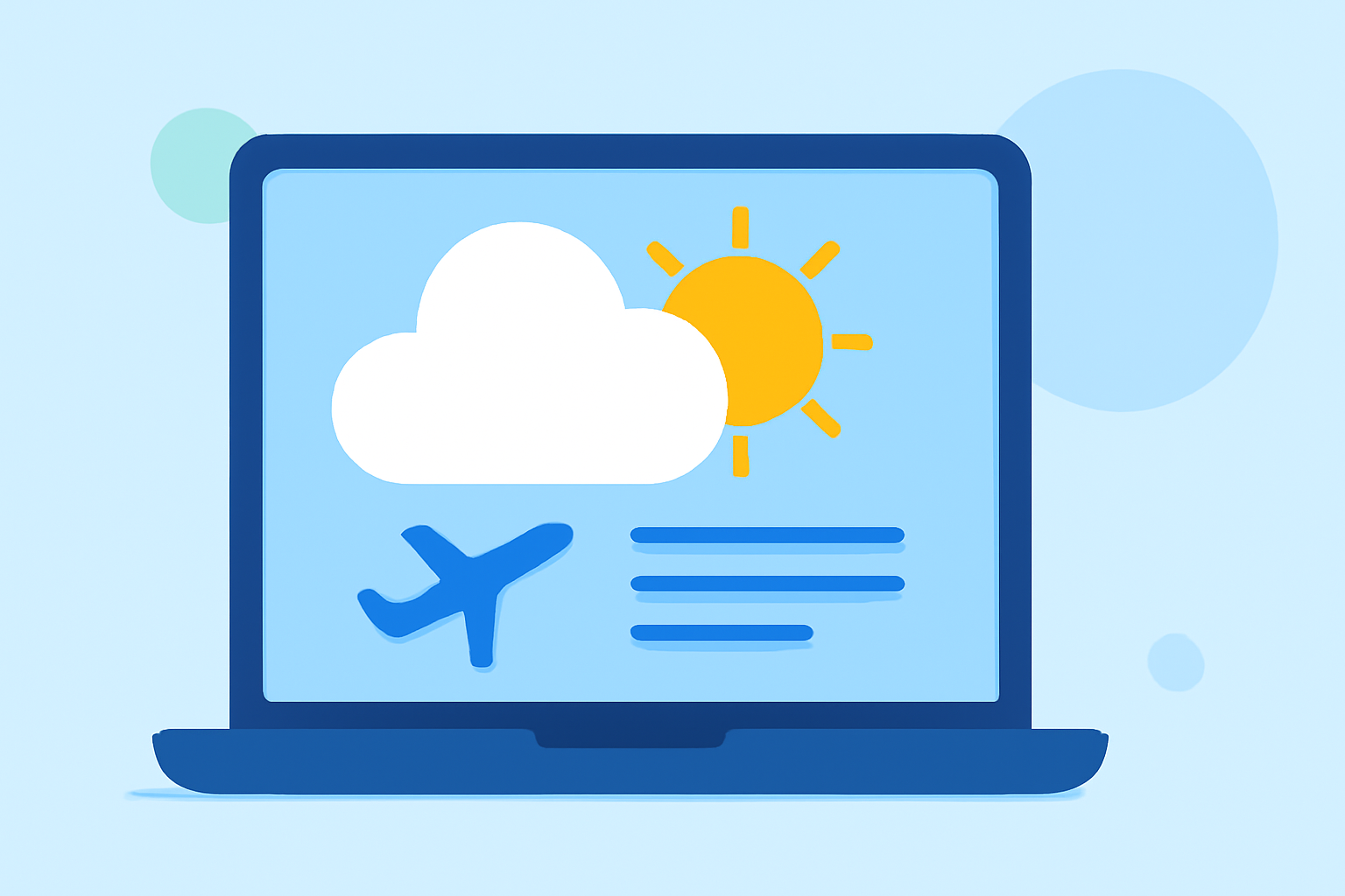 A Beginner's Guide to Checking Weather on Your Flight Day