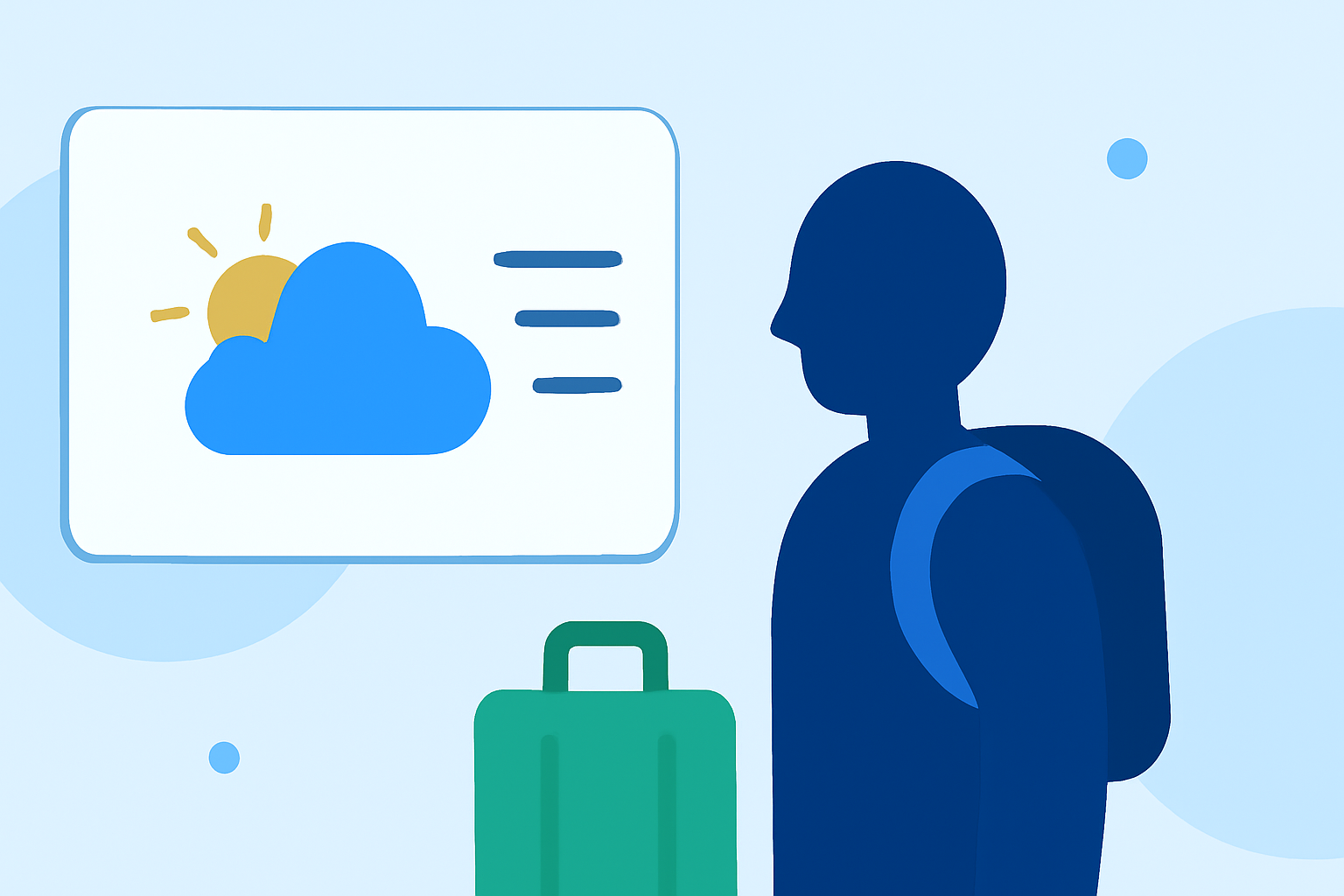 Getting Started with Real-Time Weather and Packing for Your Destination