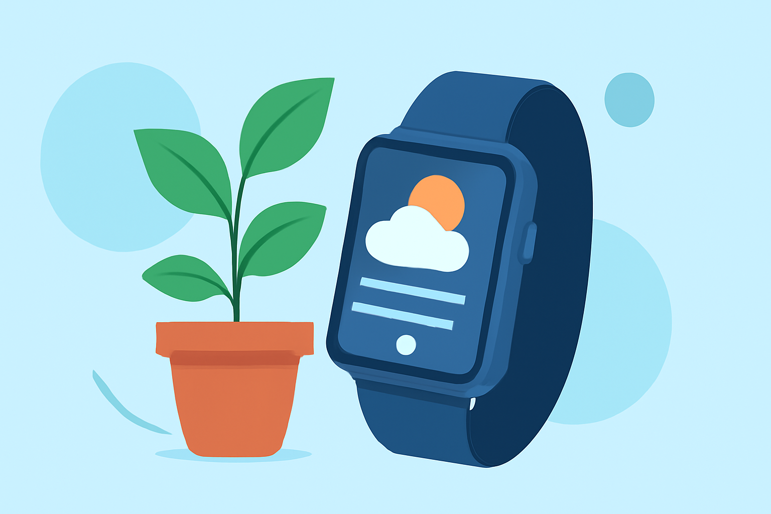 Enhancing Indoor Plant Care with Wear OS Weather Features